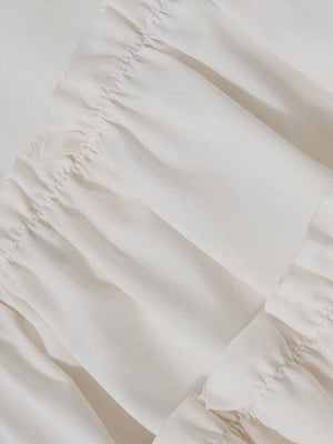 Coquette Halter Neck Mini Dress