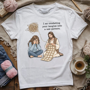God Crocheting Tangles T-shirt