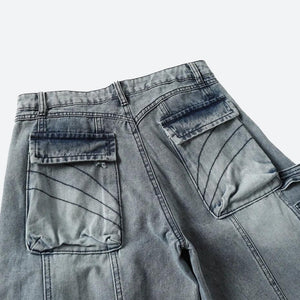 Grunge Cargo Jeans