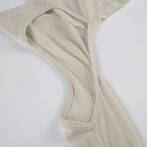 Y2K Cut Out Crop Top