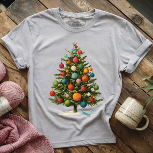 Yarn Christmas Tree T-shirt