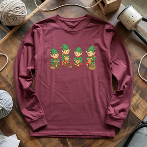 Santa’s Stitch Squad Long Sleeve T-shirt