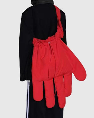 Oversized Hand-Shaped Shoulder Bag