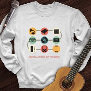 Evolution of Music Crewneck