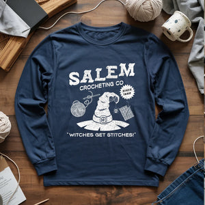 Salem Crocheting Long Sleeve T-shirt