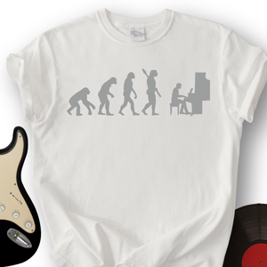 Evolution with Piano T-Shirt