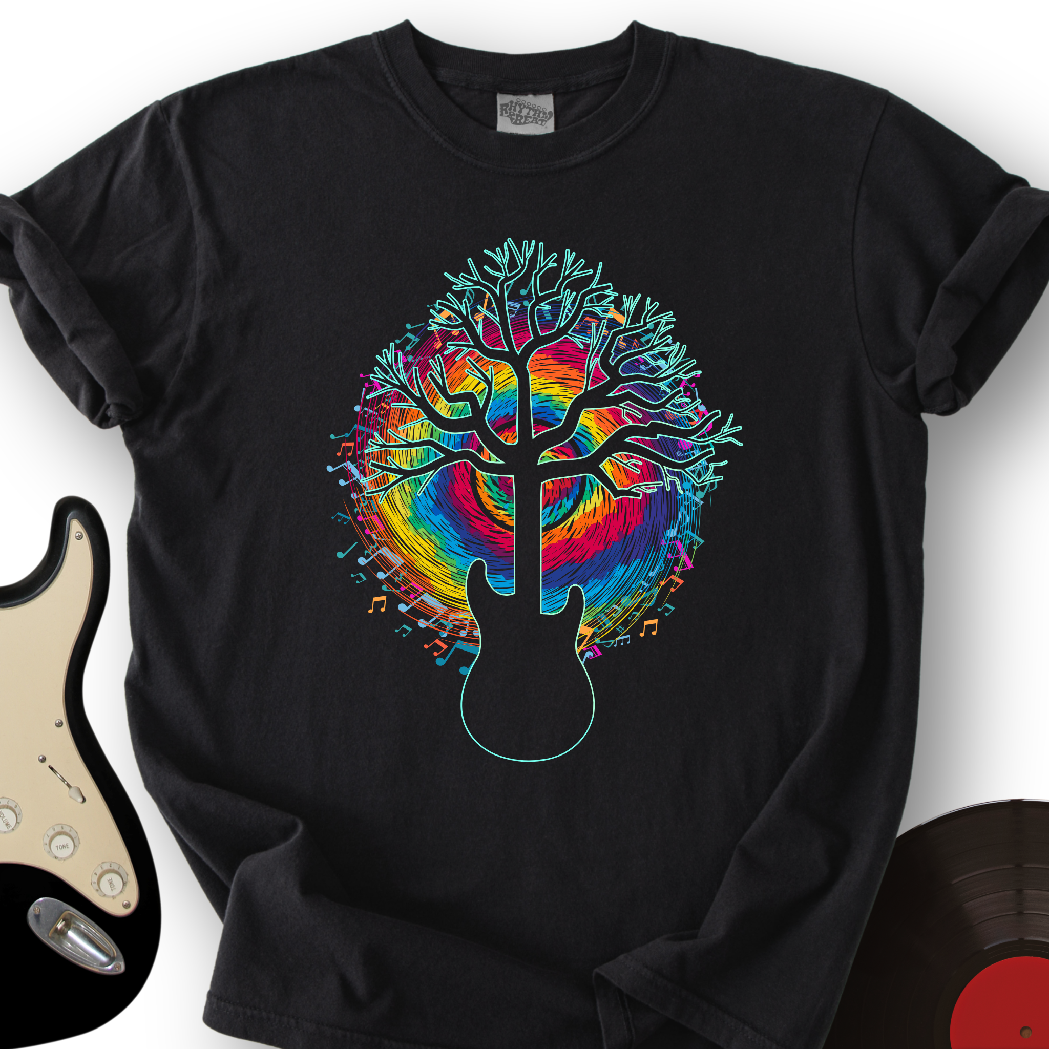 Colorful Guitar T-Shirt