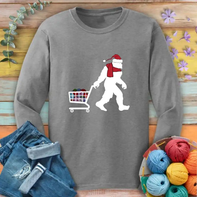 Bigfoot & yarn Long Sleeve T-shirt