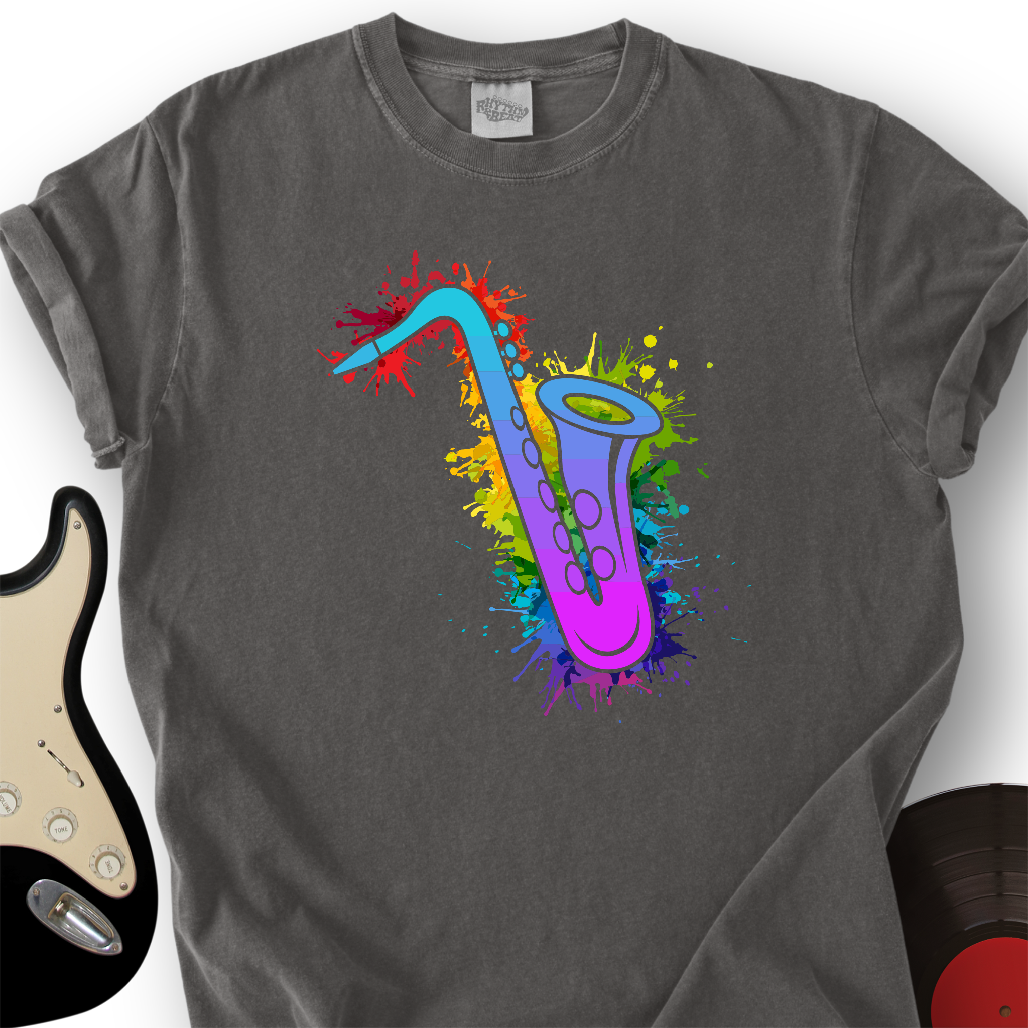 Graffiti Sax T-Shirt