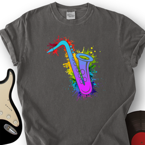 Graffiti Sax T-Shirt