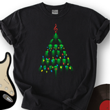 Guitar Christmas Tree T-Shirt