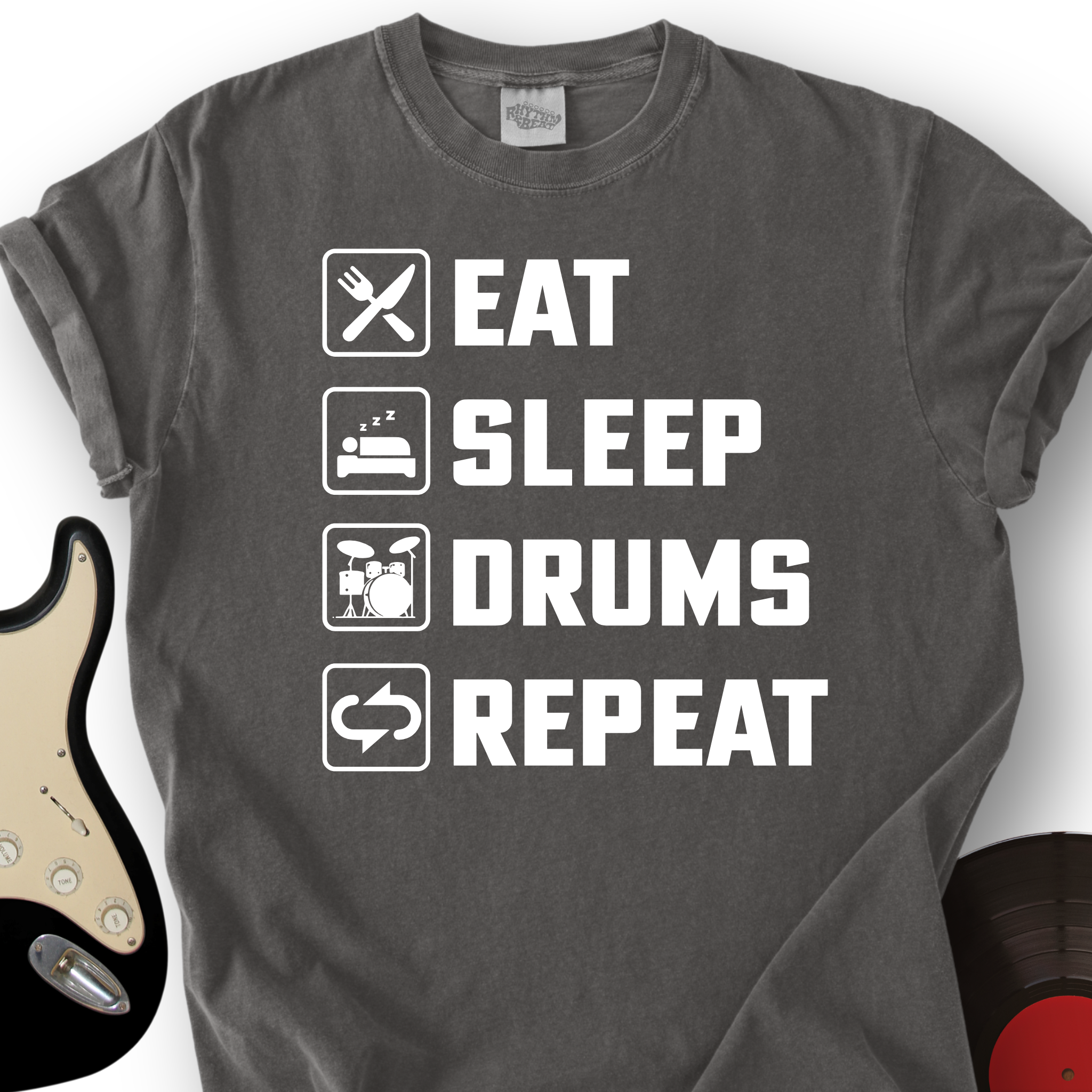 Eat, Sleep, Drums, Repeat T-Shirt