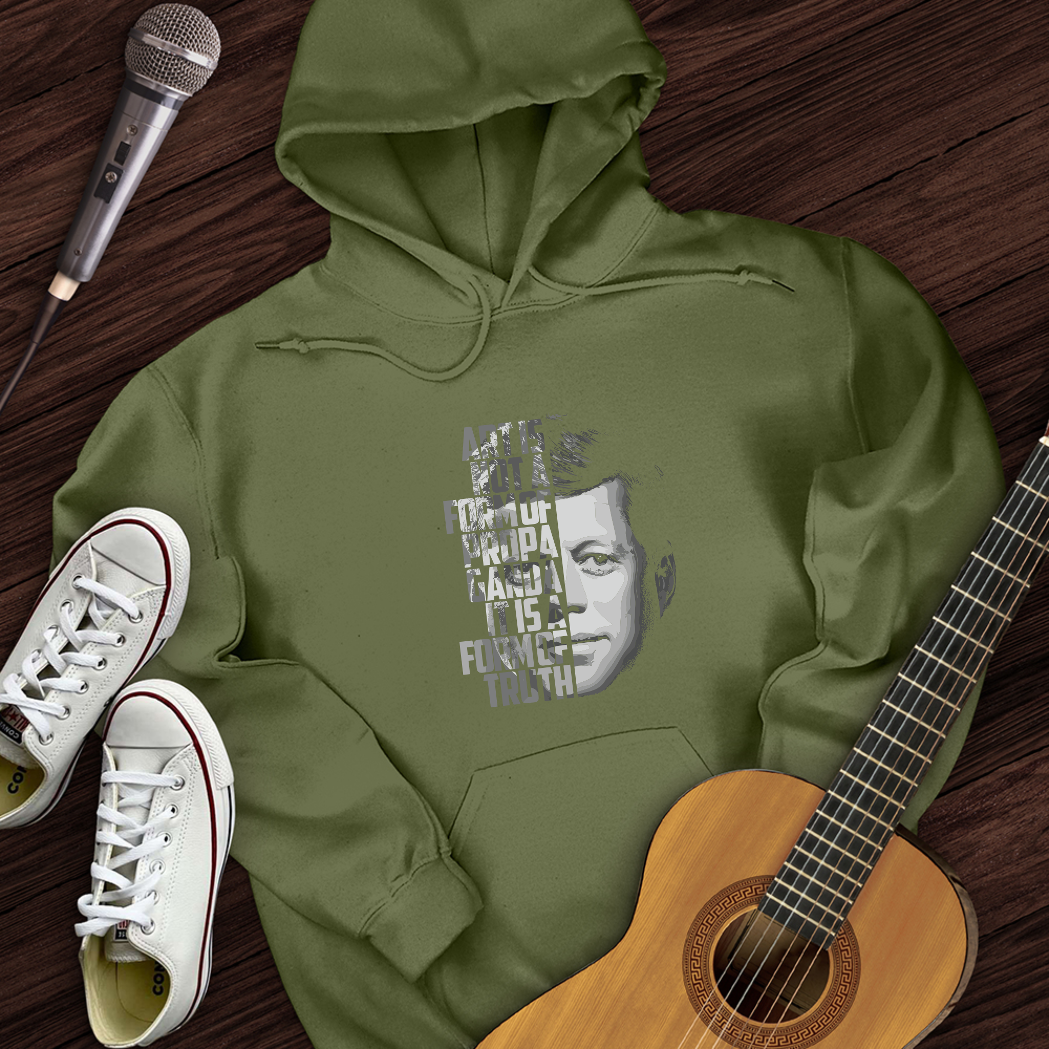 Art Is Not A Form Of Propaganda Hoodie