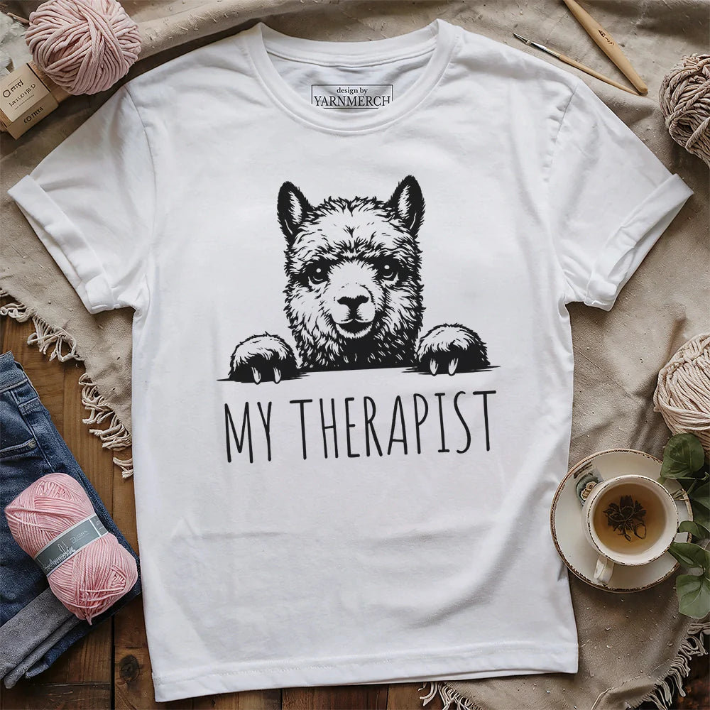 Alpaca Therapist T-shirt