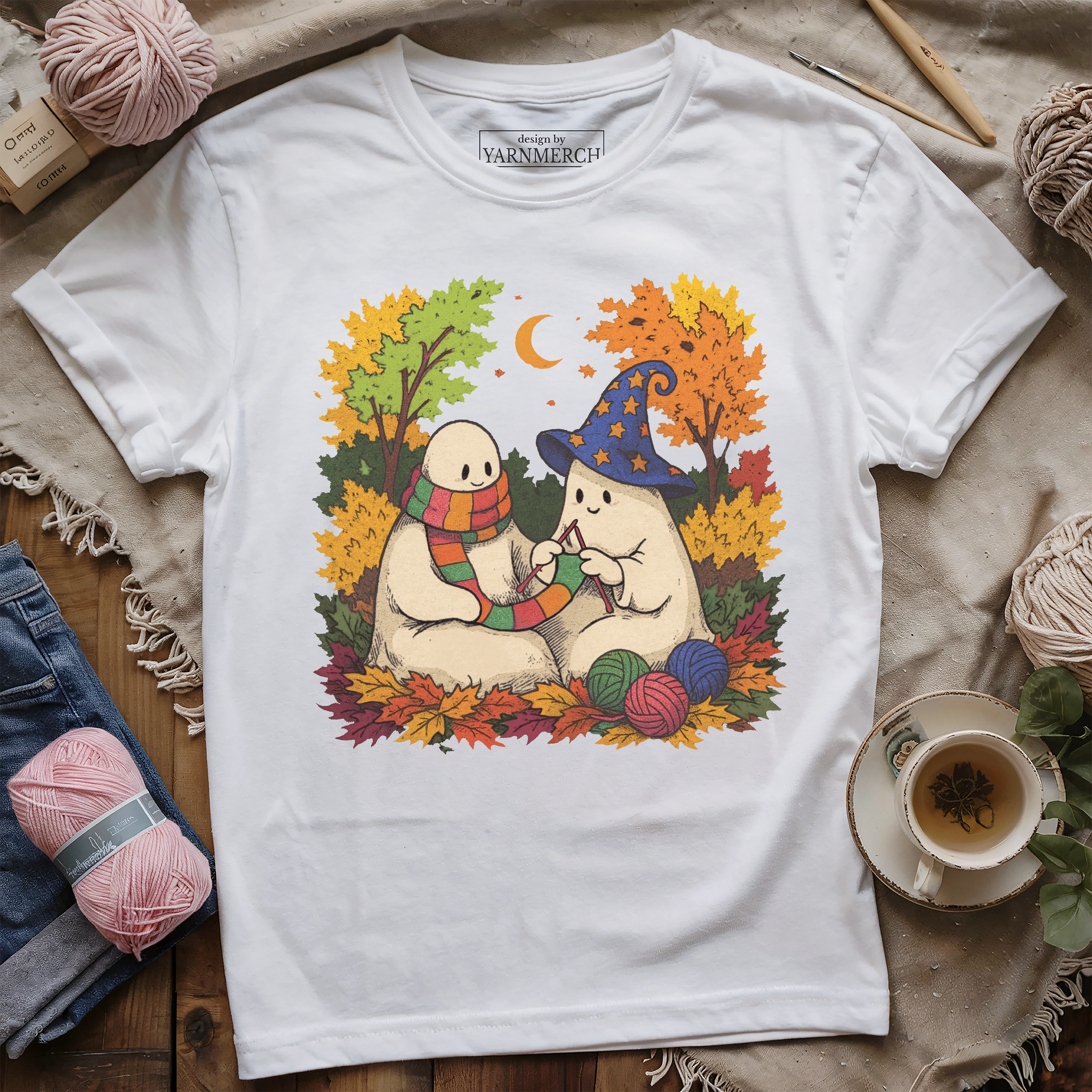 Fall Knitter Soul T-shirt