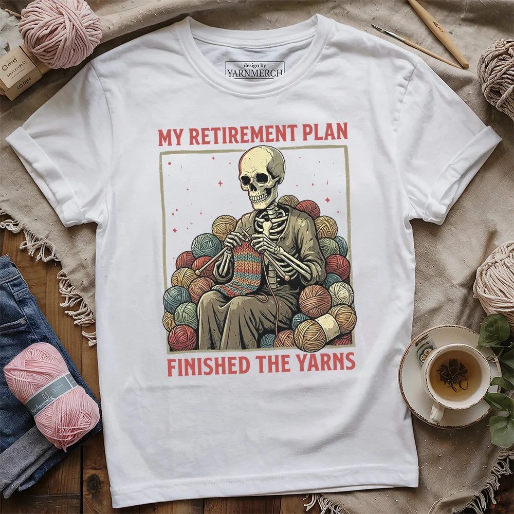 Finished The Yarns T-shirt