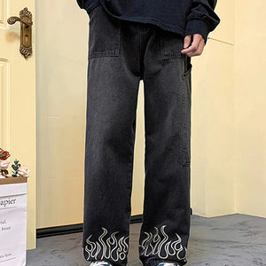 Flame Wide Leg Jeans