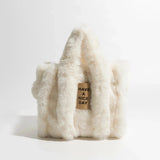 Fluffy Faux Fur Tote Bag