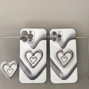Grunge Heart iPhone Case