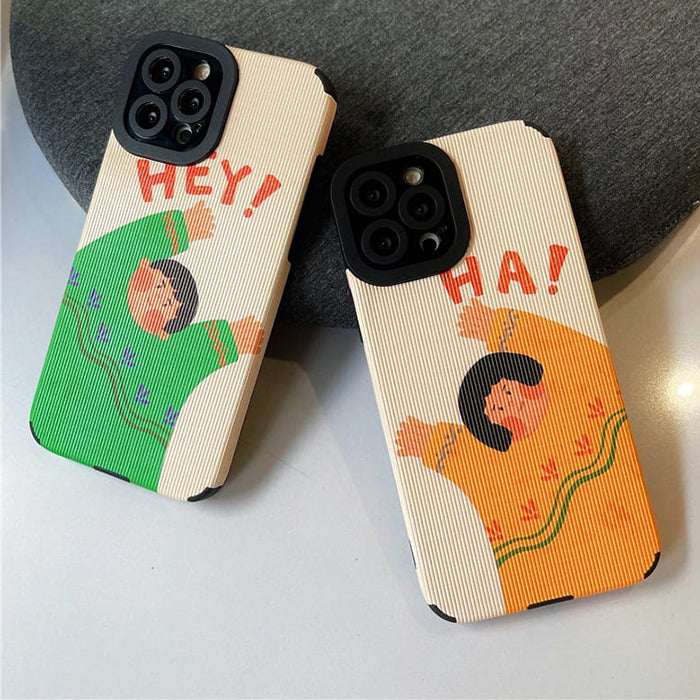 Hey Ha iPhone Case