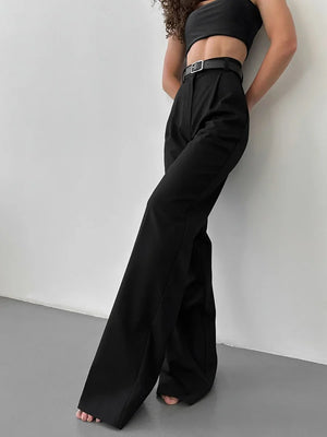 High Waisted Tailored Pants