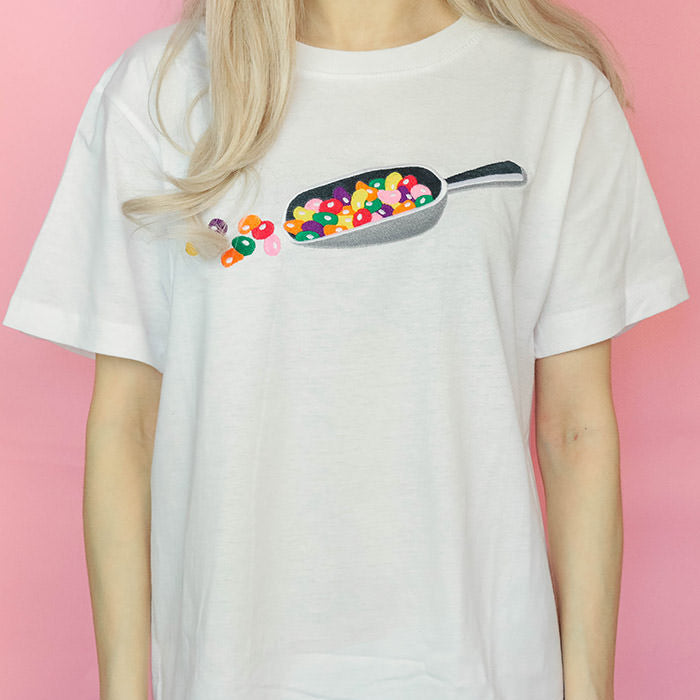 Jelly Beans Tee, Size S