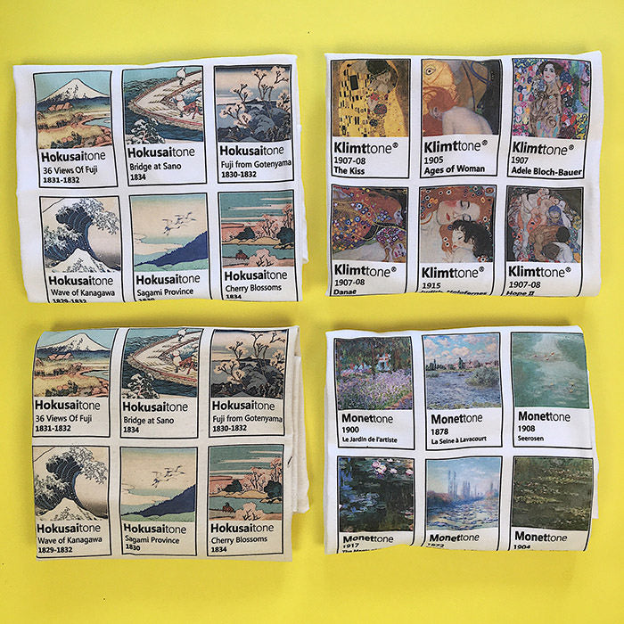 KlimtTone T-Shirt, Beige & White