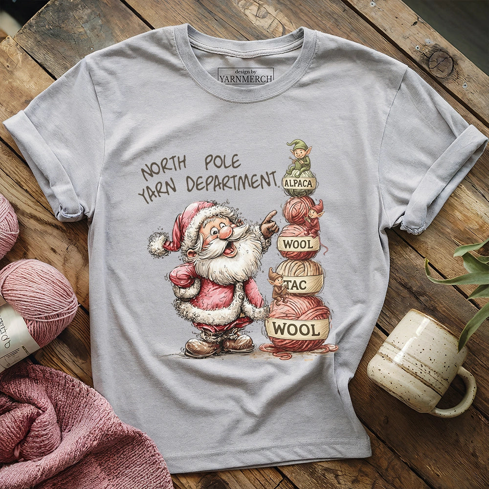 North Pole Yarn Department T-shirt