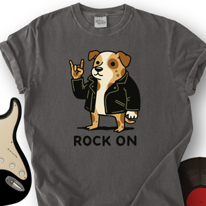 Dog Rock On T-Shirt