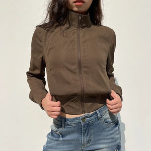 Y2K Zip-Up Jacket