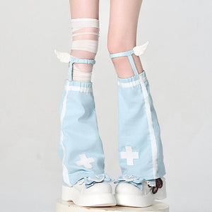 Angel Wings Leg Warmers