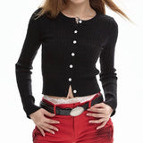 Basic Things Ribbed Long Sleeve Top