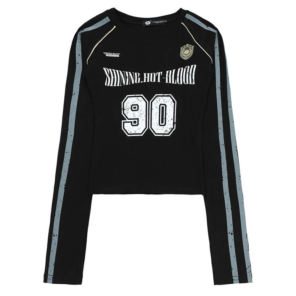 Blokette Aesthetic Long Sleeve Top