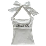Born To Die Y2K Crop Top