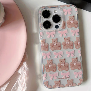 Bow Bear iPhone Case