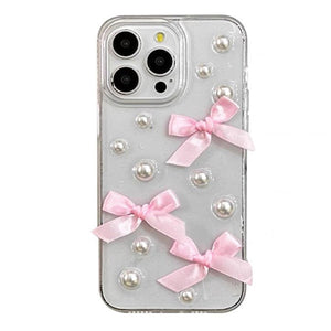 Bows Pearl iPhone Case