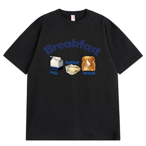 Breakfast Aesthetic Graphic T-Shirt