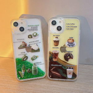 Coffee Cake Quicksand IPhone Case