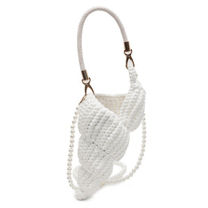 Conch Shell Knit Crochet Bag