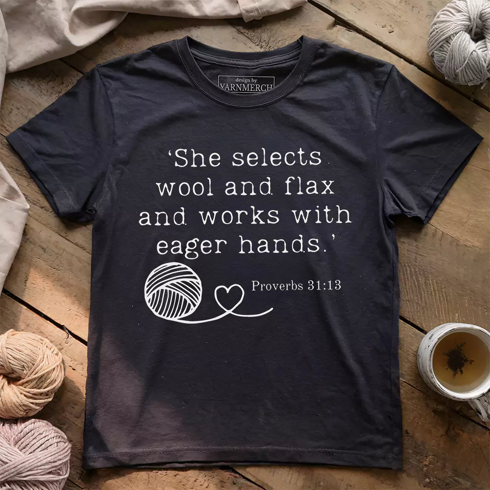 Crochet In Bible T-shirt