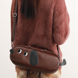 Dachshund Shaped Shoulder Bag