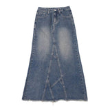 Teen Craft Denim Long Skirt