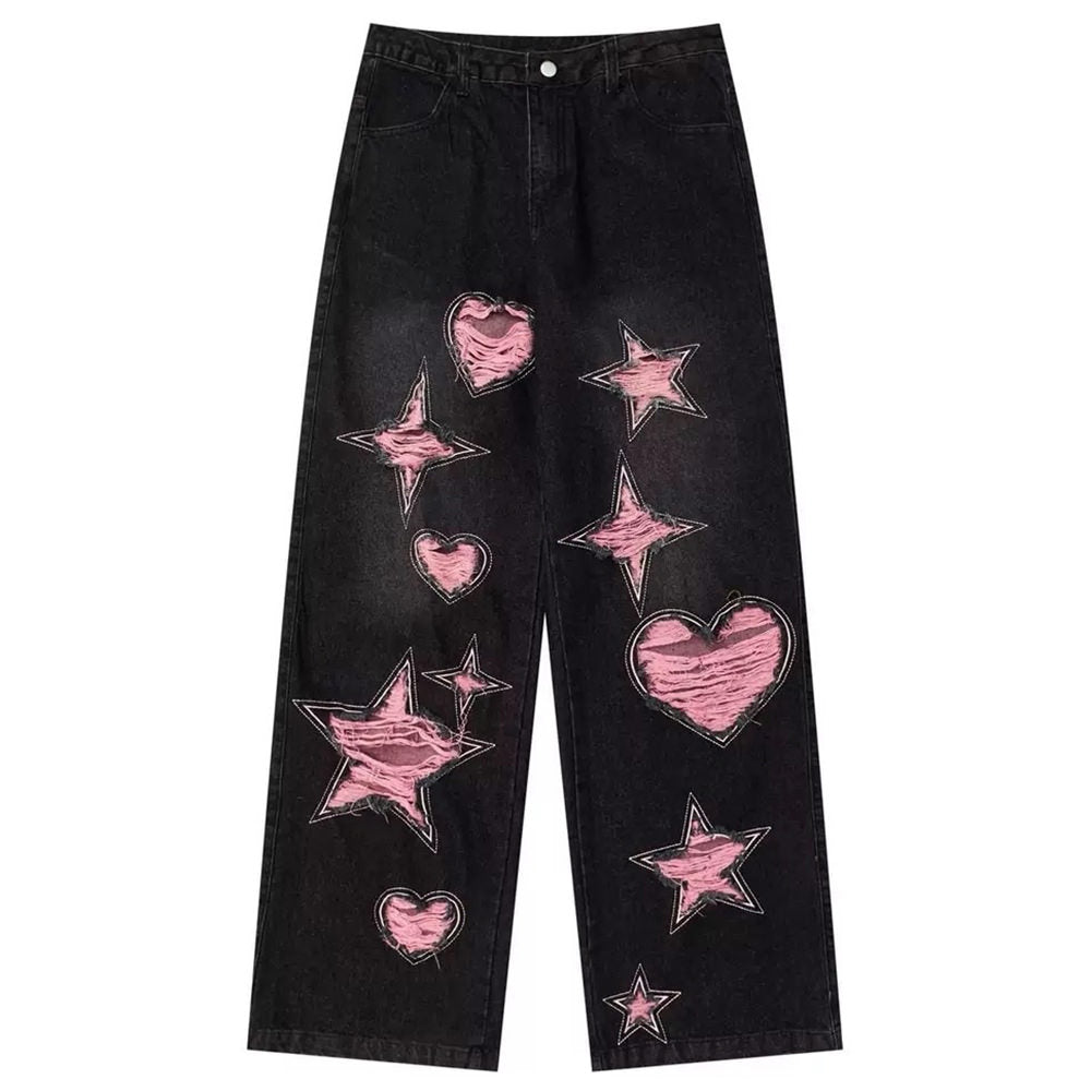 Emo Phase Wide-Leg Jeans