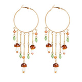 Fairycore Mushroom Earrings