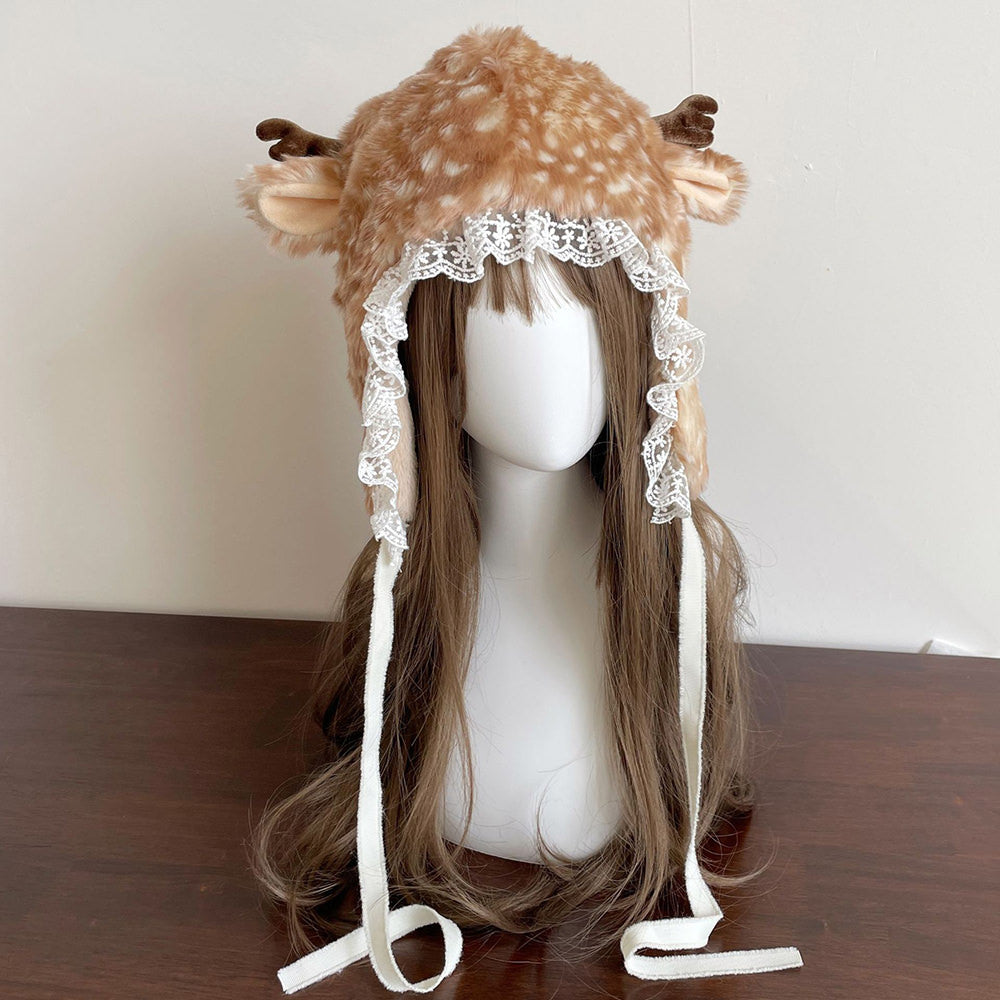 Forest Fawn Lace Hat