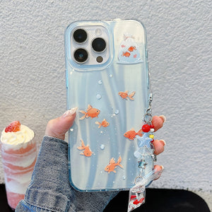 2.0 Goldfish Aesthetic iPhone Case