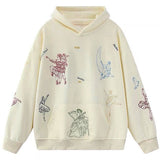 Greek-Roman Art Embroidery Aesthetic Hoodie