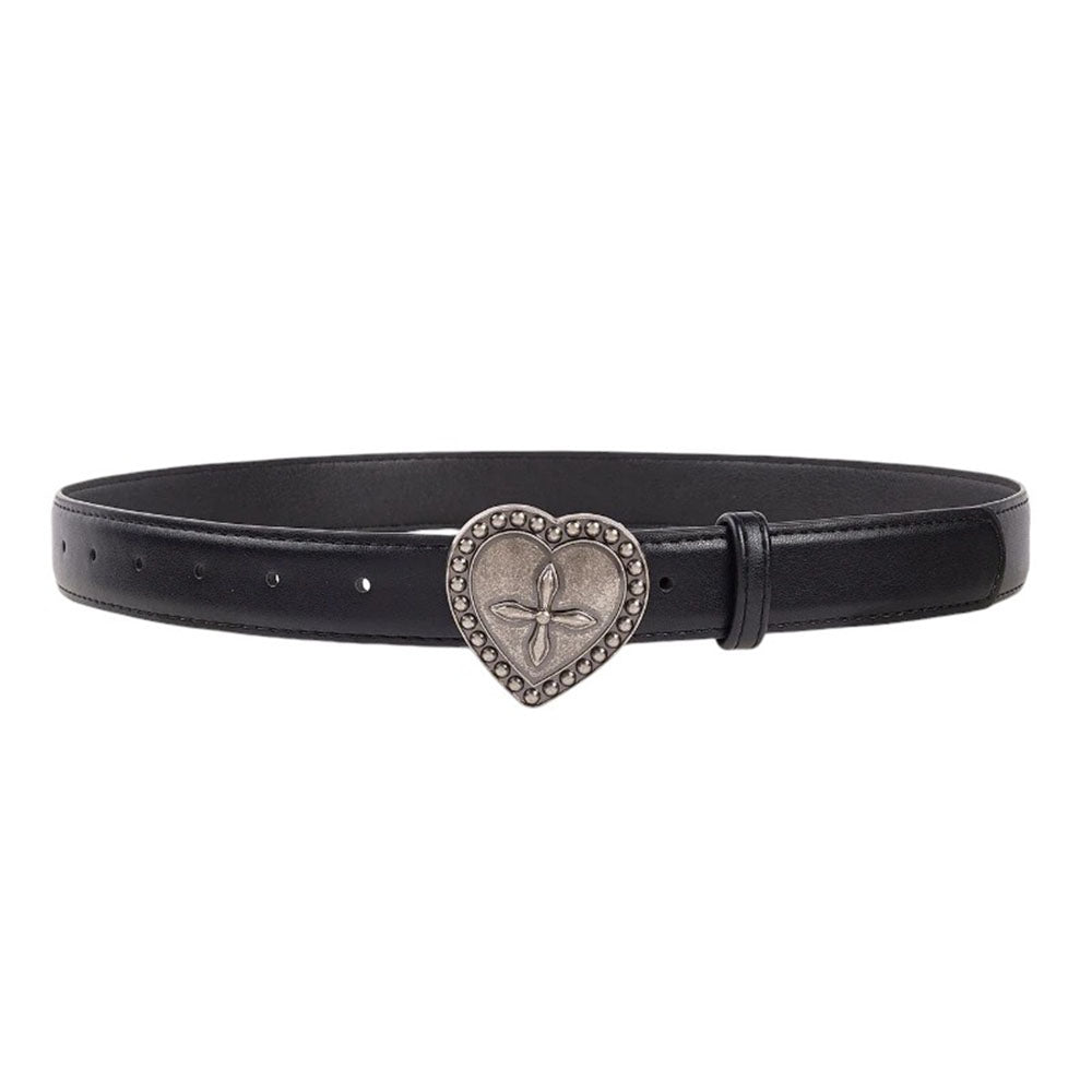 Fairy Grunge Heart Buckle Belt