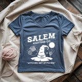 Salem Knitting Lady V-neck