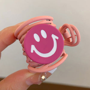 Indie Smiley Face Hair Claw